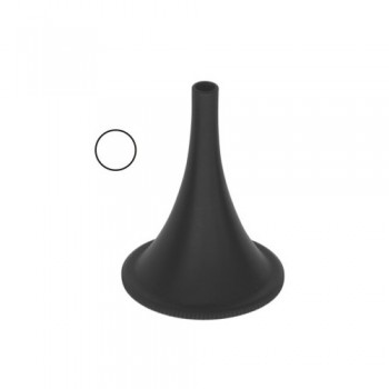 Hartmann Ear Speculum Fig. 4 - Black Stainless Steel, 3.6 cm / 1 1/2"